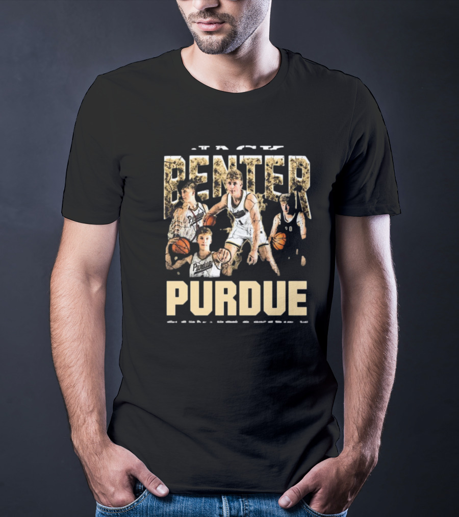 Jack Benter Purdue Boilermakers Basketball 90s T-Shirt