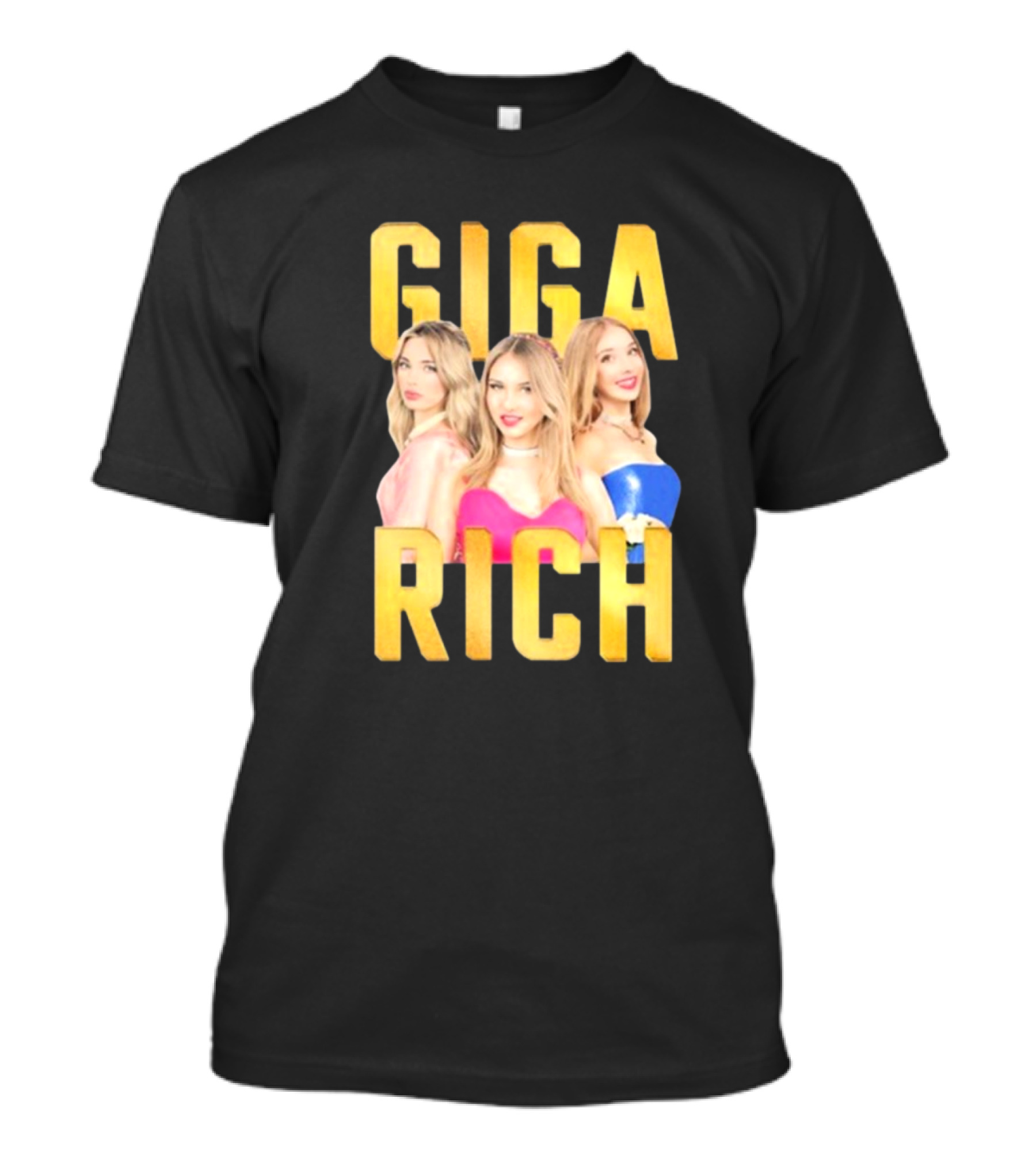 Giga Rich Tim Tin Trio Glam T-Shirt