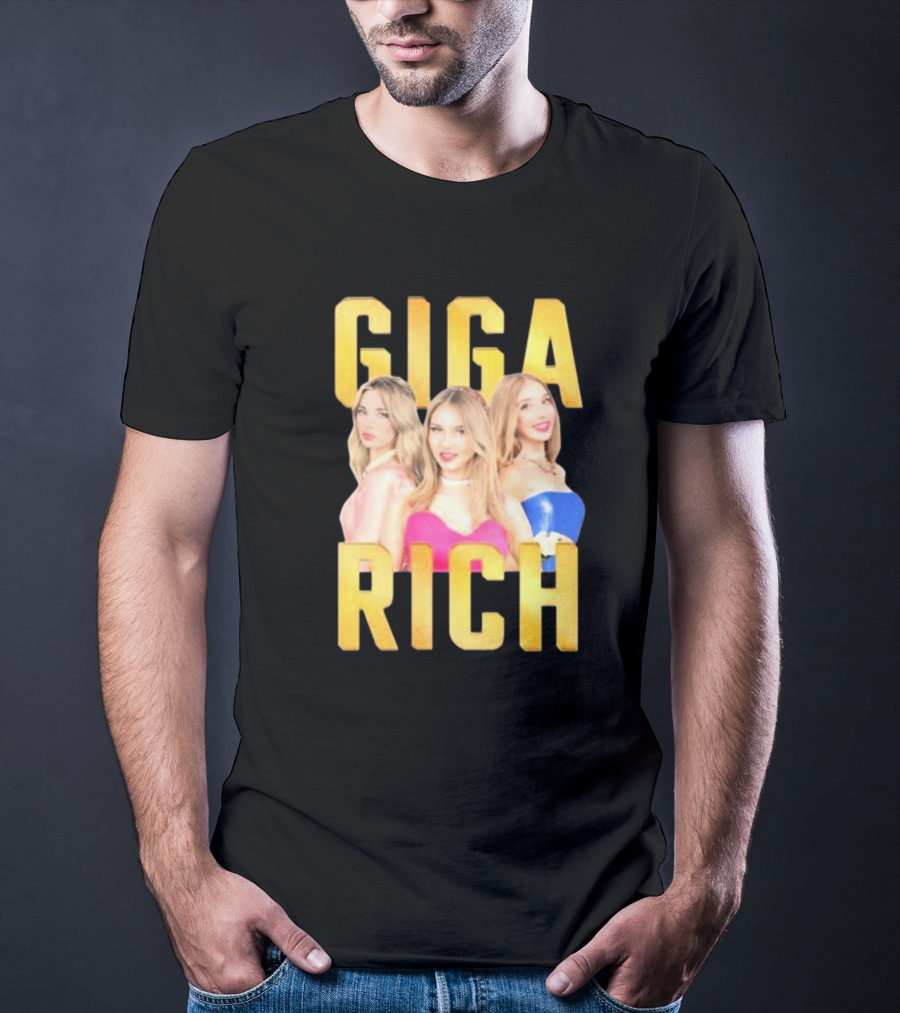 Giga Rich Tim Tin Trio Glam T-Shirt