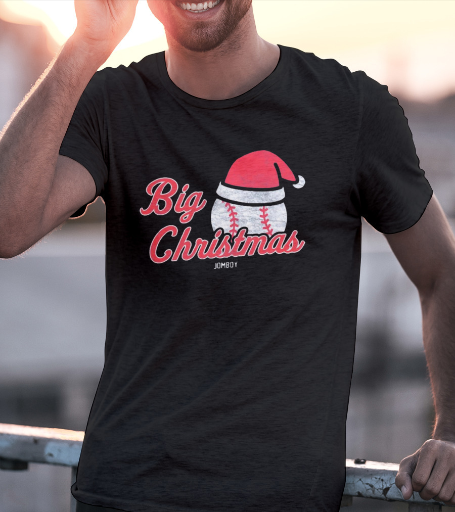 Big Christmas Cleveland Guardians MLB Baseball Jomboy T-Shirt