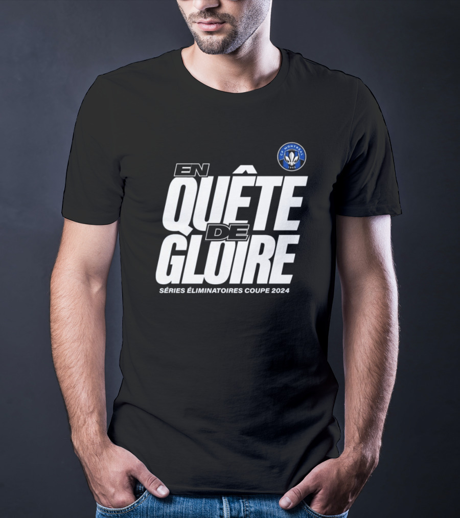 CF Montreal En Quête De Gloire Séries Éliminatoires Coupe T-Shirt