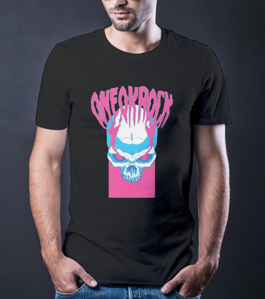 ONE OK ROCK Skull Neon T-Shirt