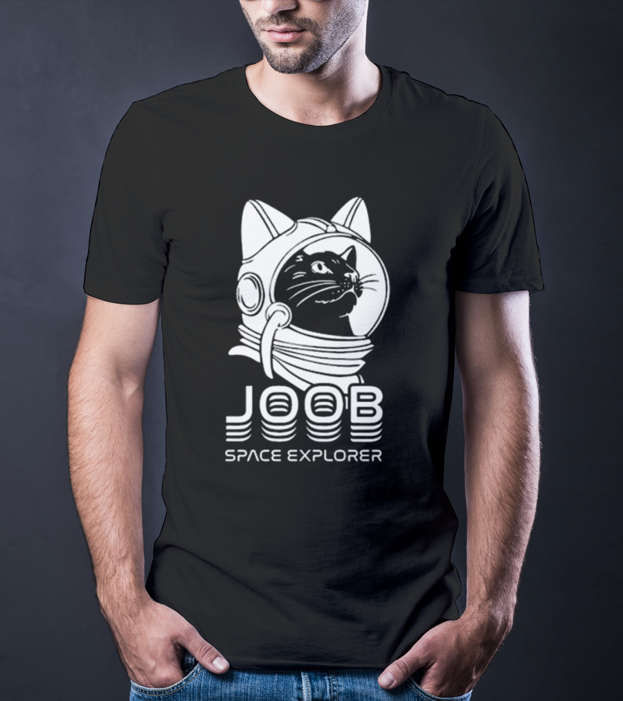 JOOB Cat Astronaut Space Explorer T-Shirt