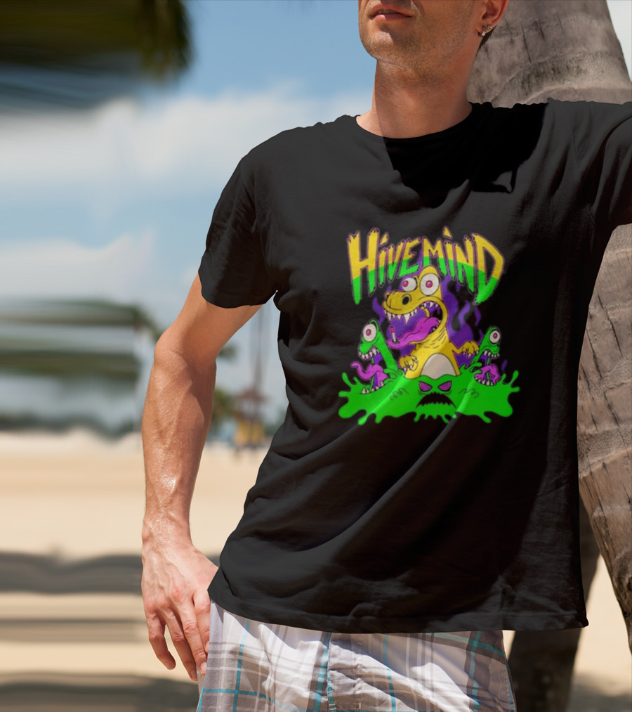 Hivemind Metalcore Dinosaur Monster New T-Shirt