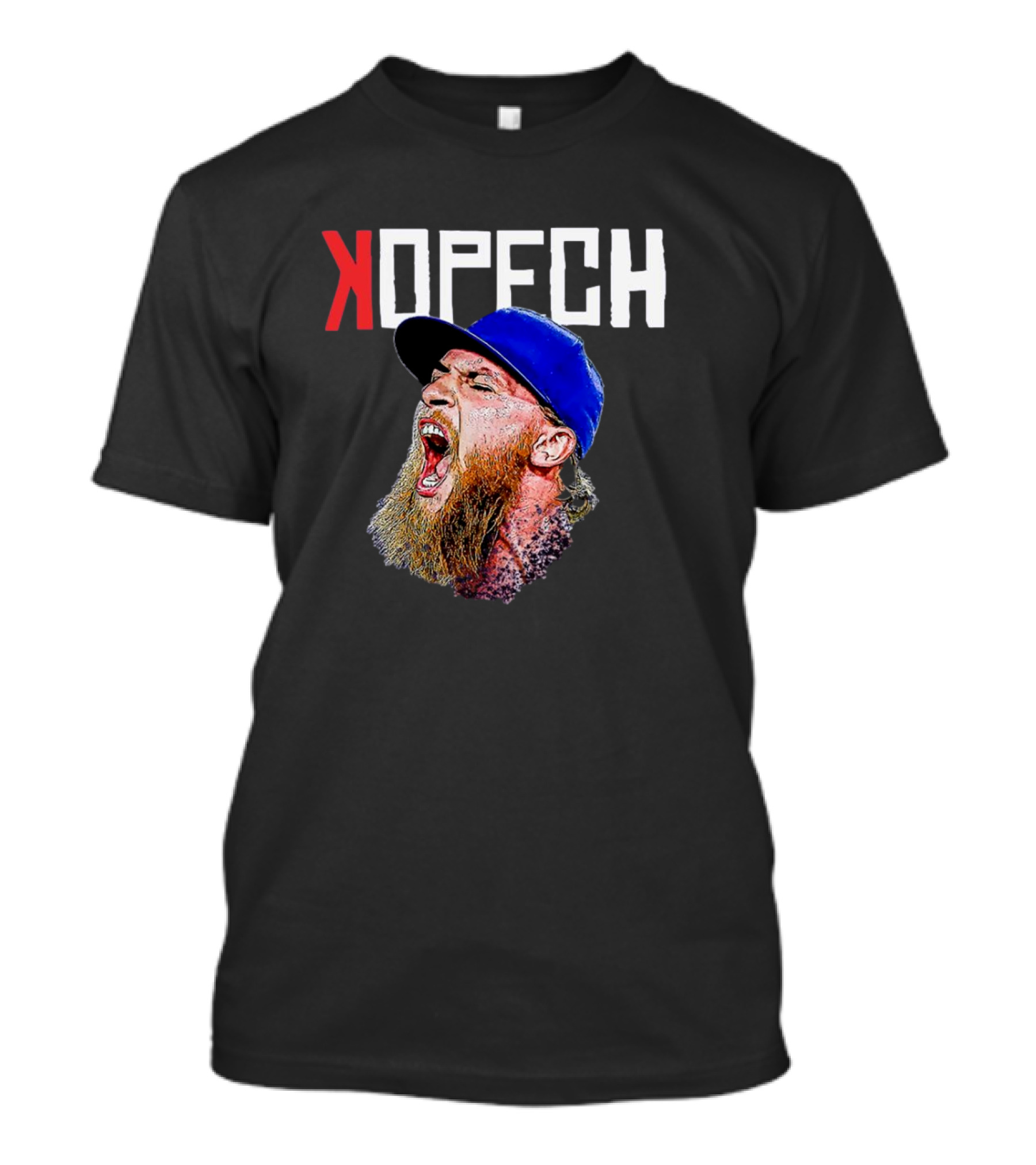 Kopech MLB Pitcher Intensity Los Angeles Scream T-Shirt