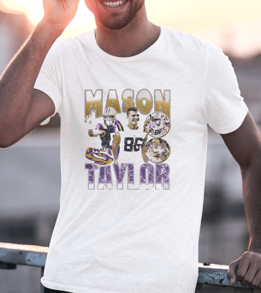 Mason Taylor LSU Tigers 89 Football 90s T-Shirt