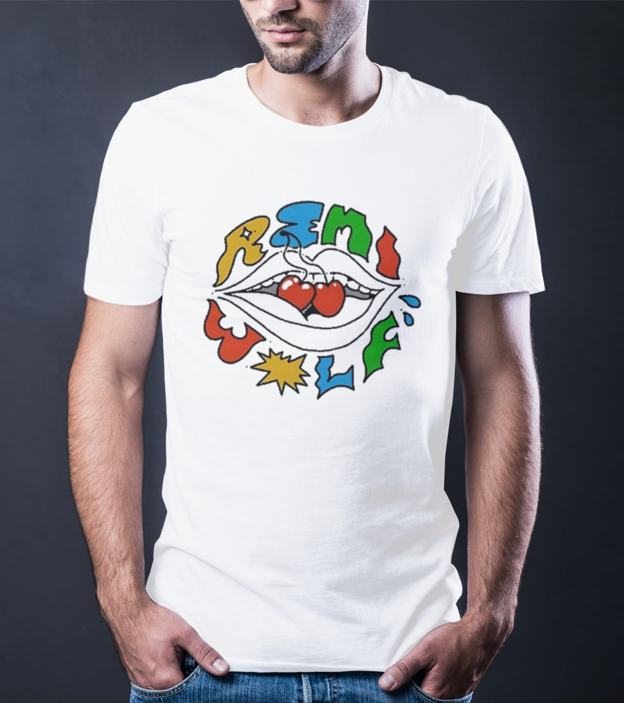 Remi Wolf Colorful Mouth Cherries T-Shirt