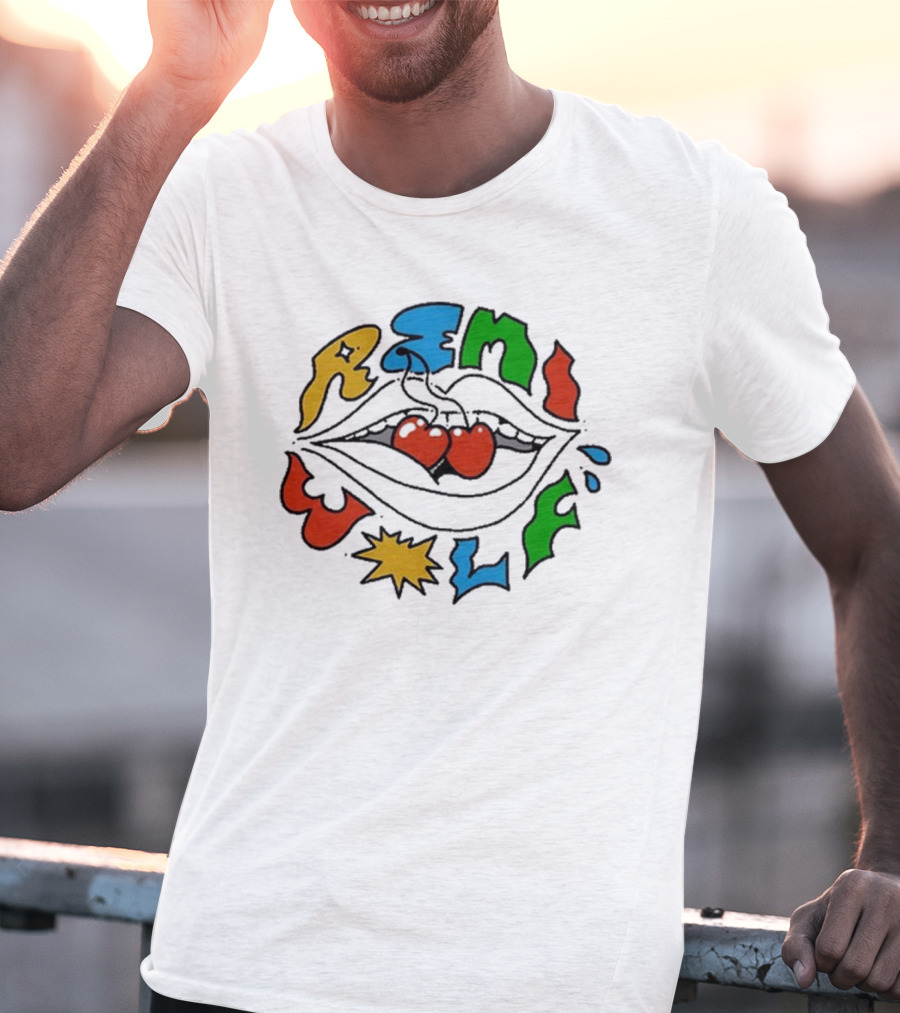 Remi Wolf Colorful Mouth Cherries T-Shirt