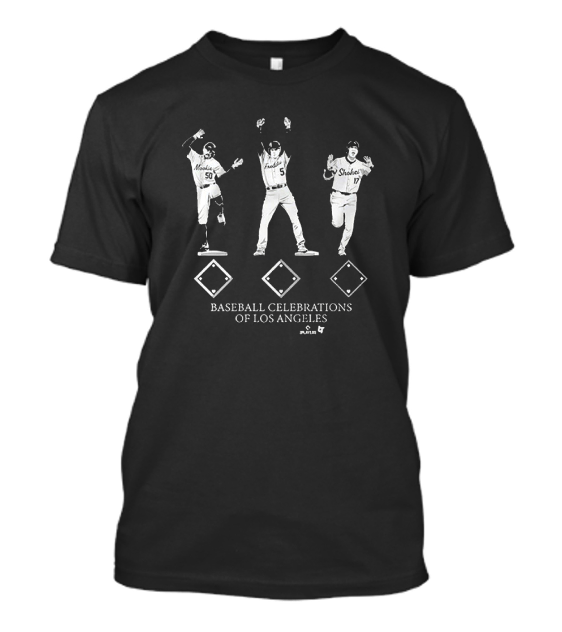 Baseball Celebrations Of Los Angeles Players Dodgers Lakers Shohei Ohtani T-Shirt