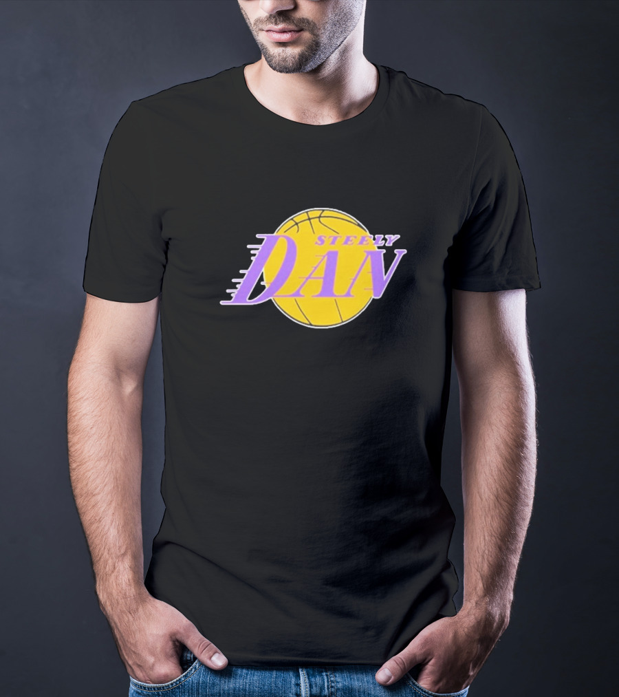 Steely Dan Lakers Basketball T-Shirt