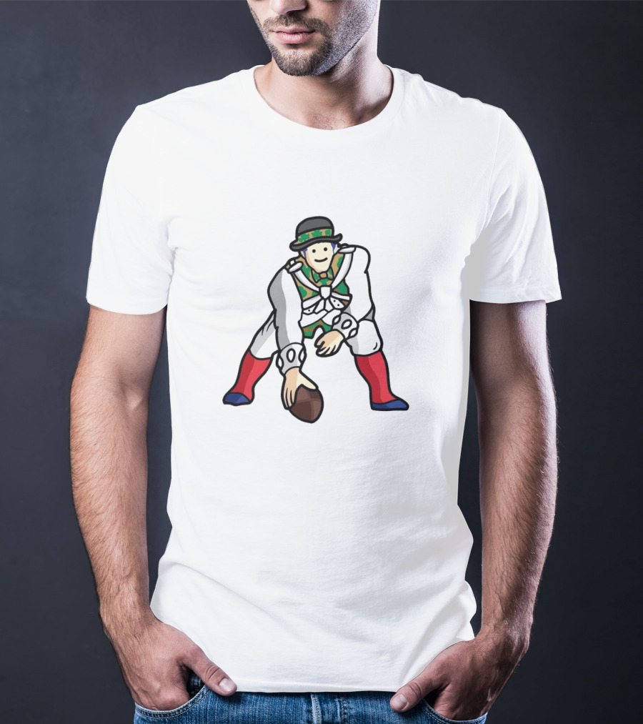 NFL X NBA Patriots Celtics Football Basketball Crossover T-Shirt