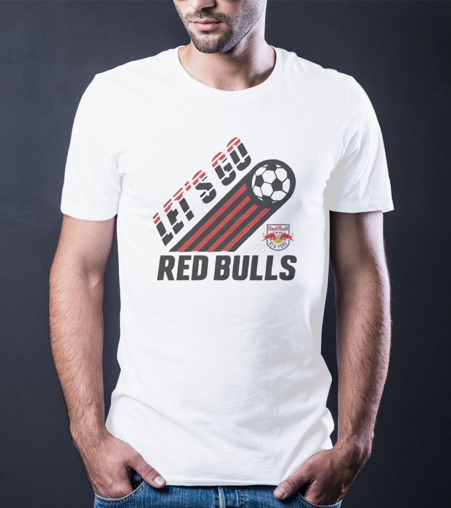 New York Red Bulls Let's Go Soccer Ball T-Shirt
