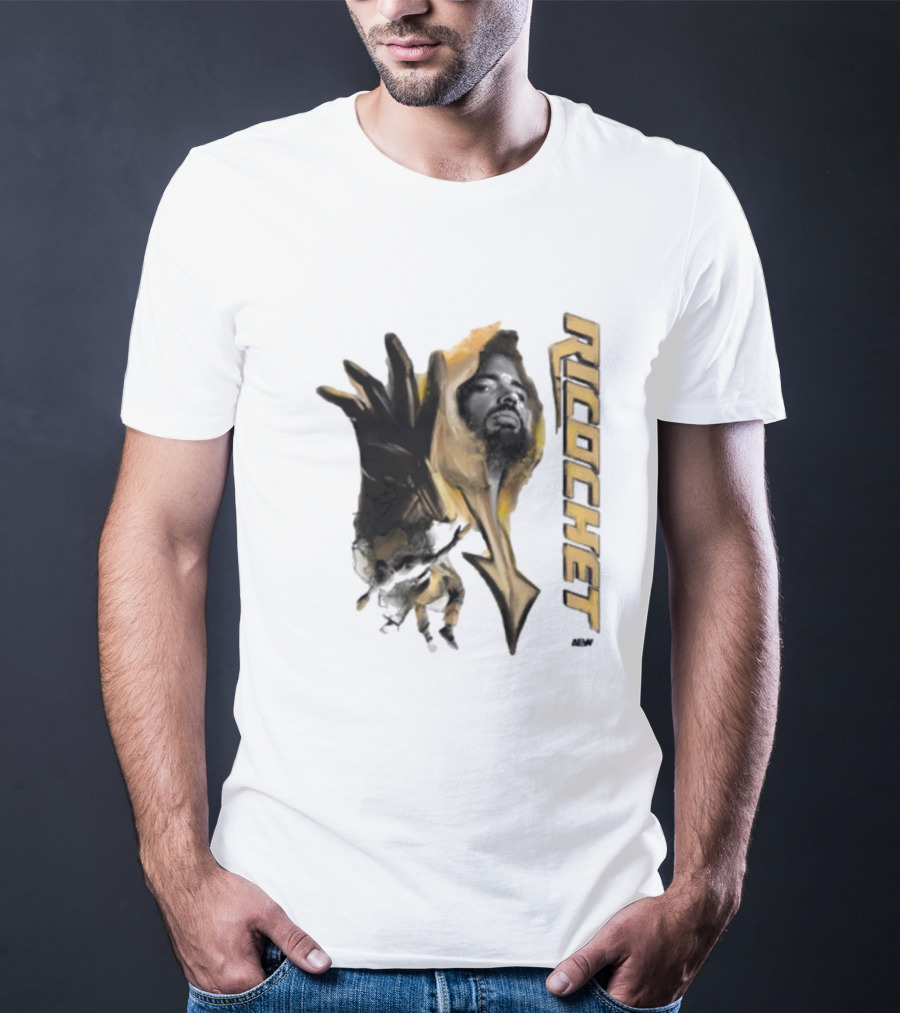 Ricochet AEW Unstoppable Iconic Presence T-Shirt