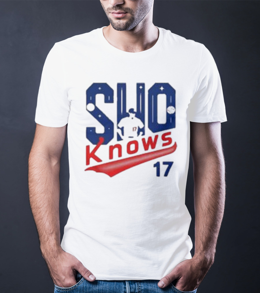 Los Angeles SHO Knows 17 Shohei Ohtani Baseball Player T-Shirt