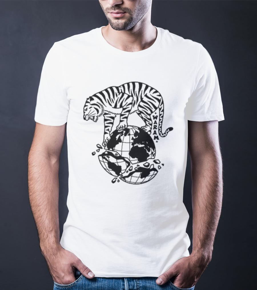 Dark Side Nature Tiger Waram Earth Splitting T-Shirt