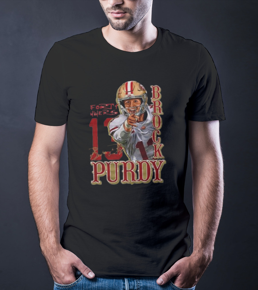 Brock Purdy 13 San Francisco 49ers Signature T-Shirt