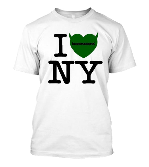 I Love Chromakopia NY Devil Heart T-Shirt