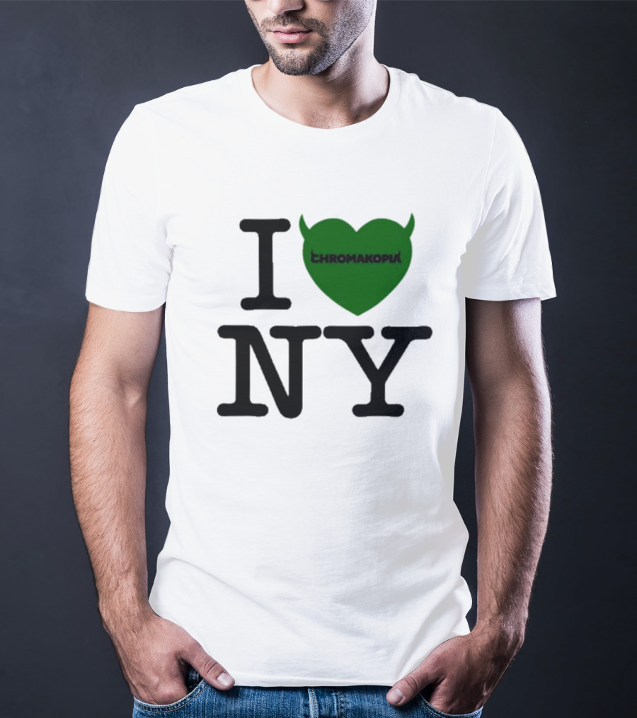 I Love Chromakopia NY Devil Heart T-Shirt