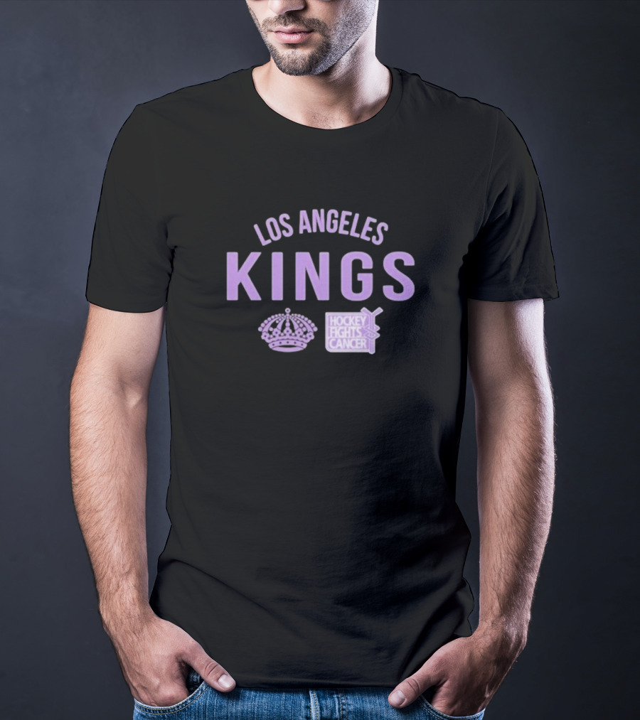 Los Angeles Kings Hockey Fights Cancer Richmond Resilient T-Shirt