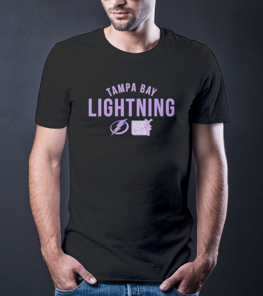 Tampa Bay Lightning Hockey Fights Cancer Resilient Richmond T-Shirt