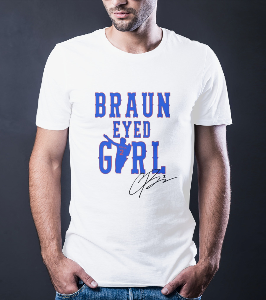 Braun Eyed Girl Christian Braun Signature Basketball T-Shirt