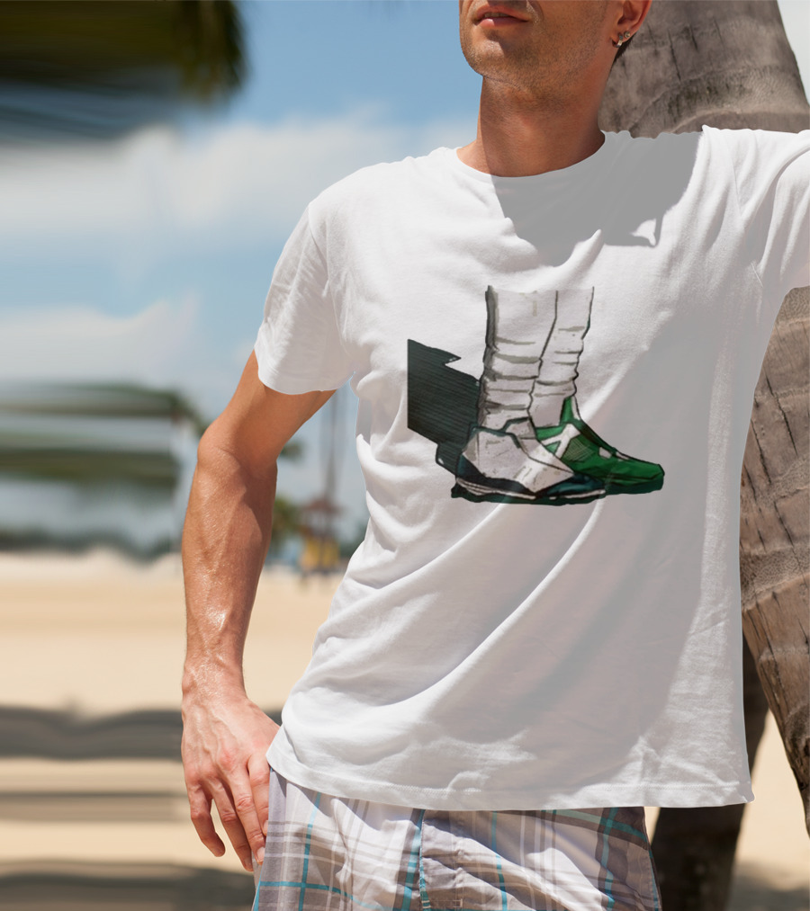 Jalen Hurts Two-Shoes Philadelphia Eagles NFL T-Shirt