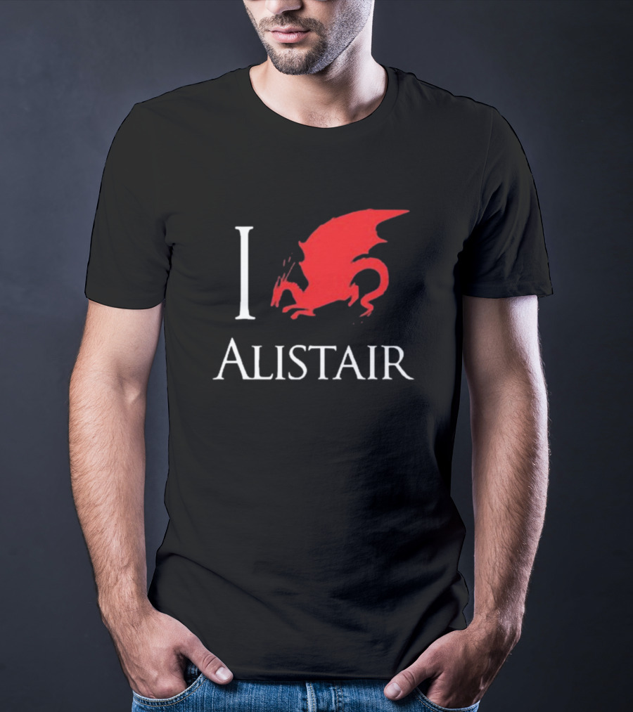 Blondenerd I Alistair Dragon T-Shirt