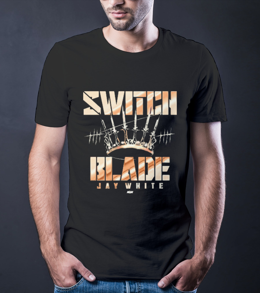Switchblade Jay White AEW King Me T-Shirt