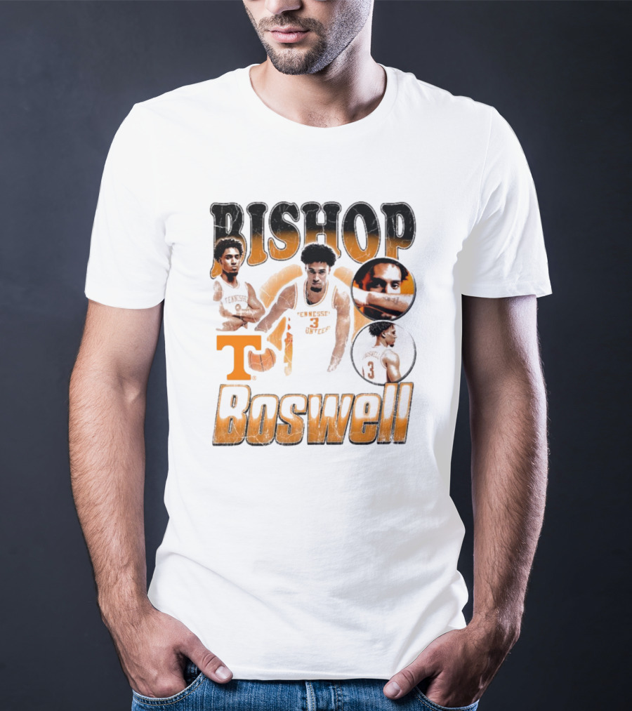 Bishop Boswell Tennessee Vols Basketball Retro 90s T-Shirt