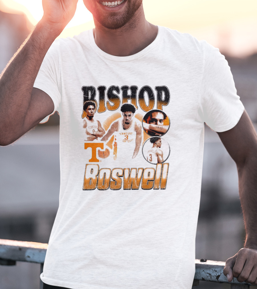 Bishop Boswell Tennessee Vols Basketball Retro 90s T-Shirt