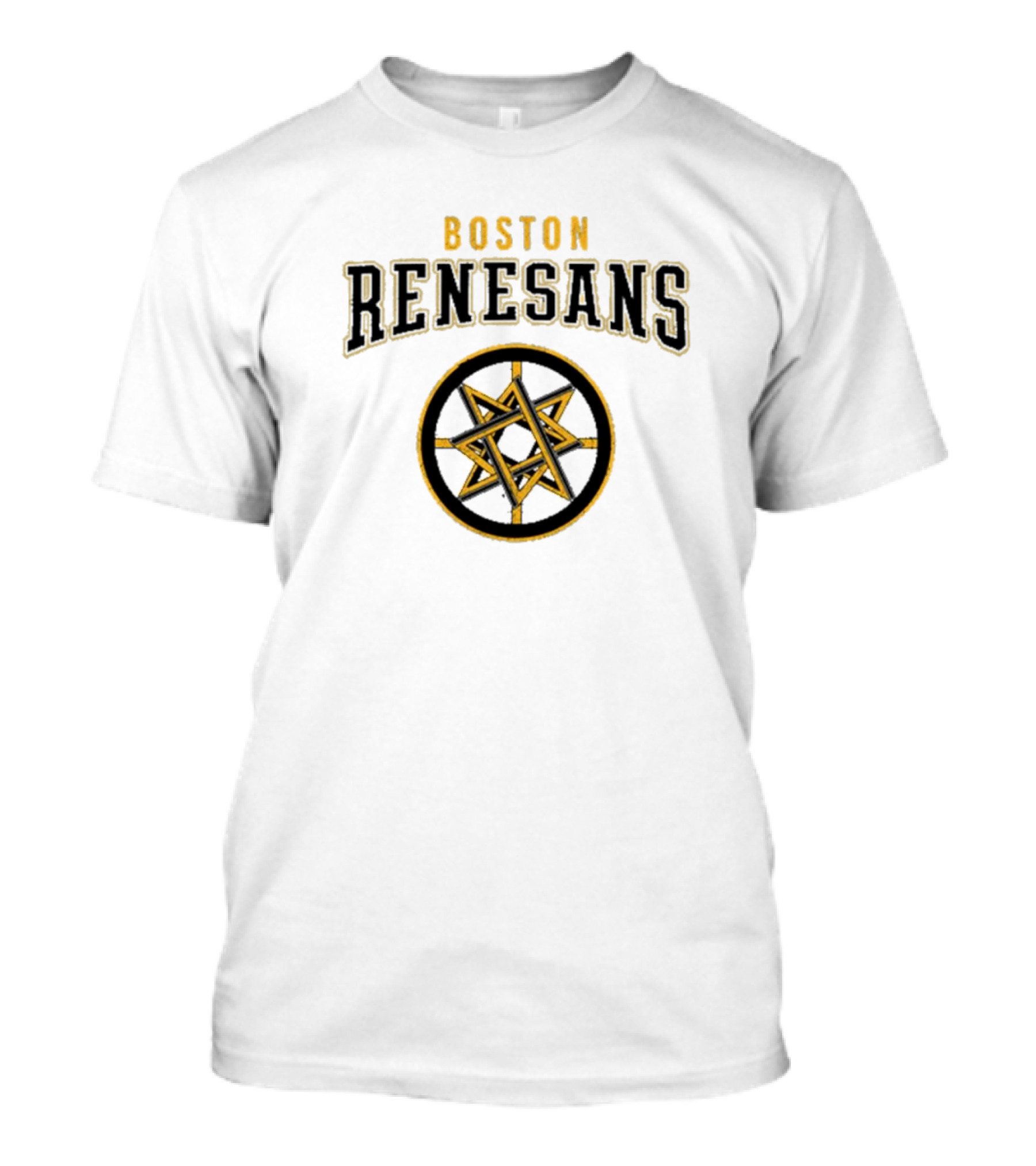 Boston Renesans Star Emblem Metalcore T-Shirt