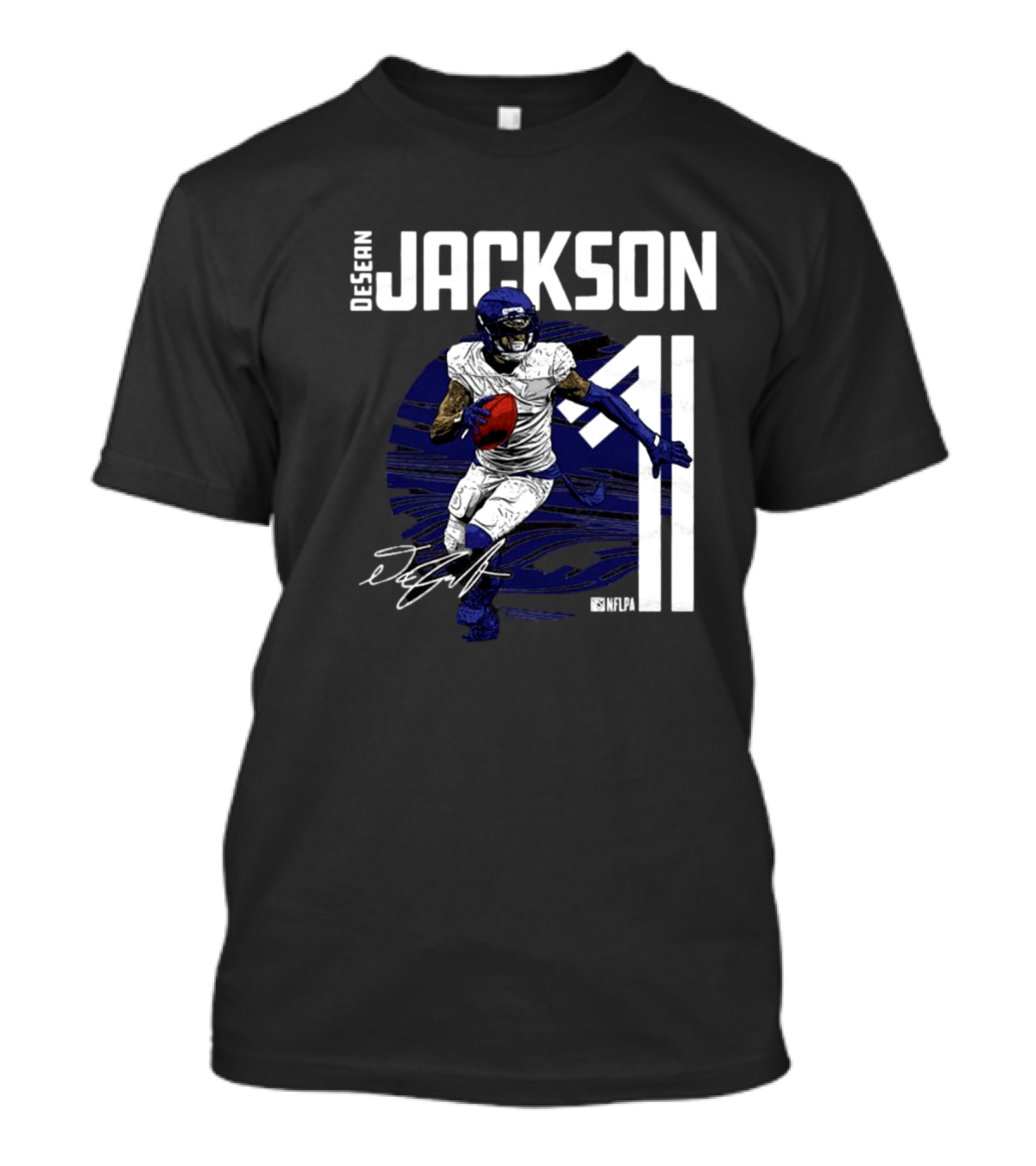 DeSean Jackson NFLPA Signature Baltimore Ravens Number 11 NFL T-Shirt