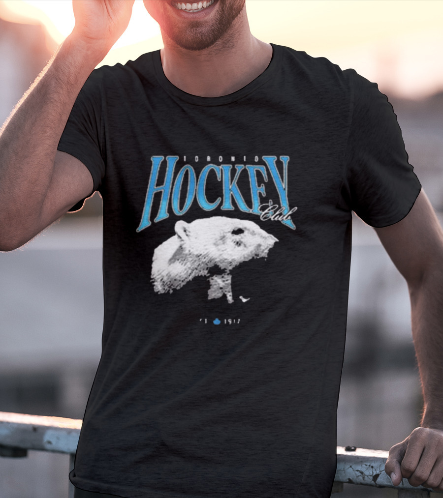 Toronto Hockey Club Est 1917 Flowbuds Vintage Ice Bear T-Shirt