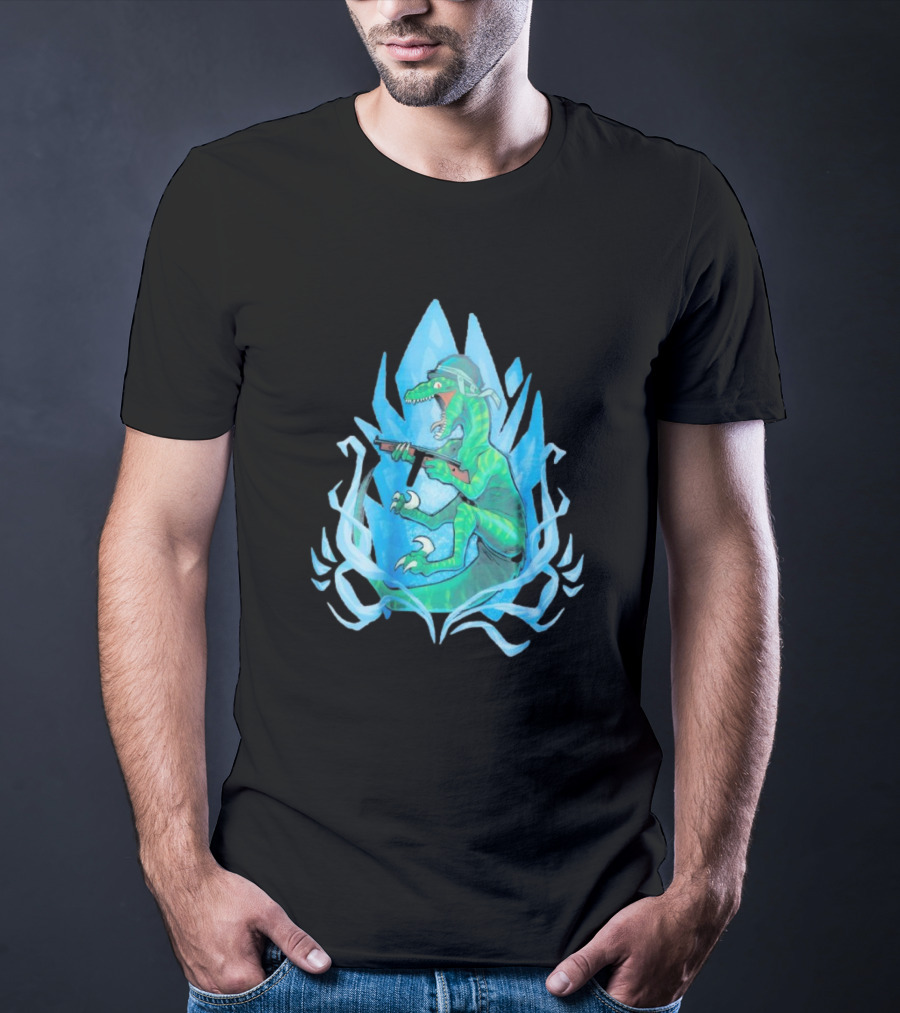 RubixRaptor Saberspark With Raptor And Maritime Horrors T-Shirt