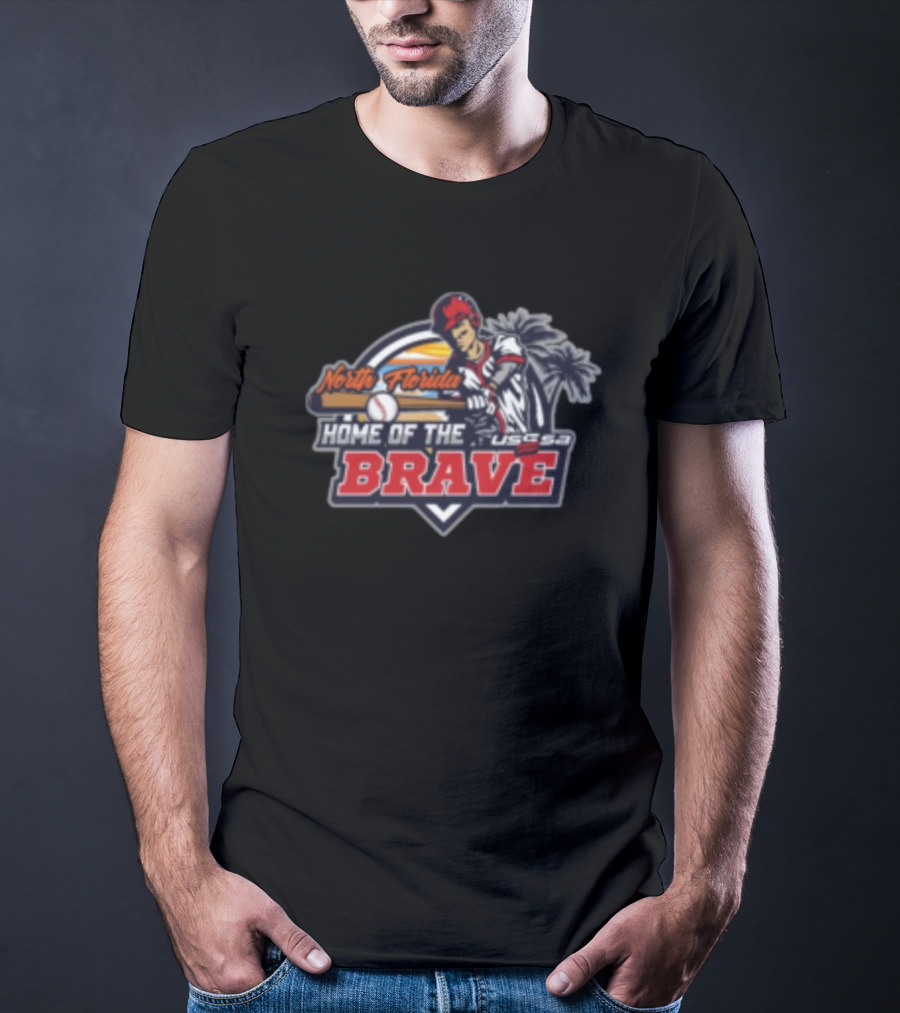 North Florida USSSA Home Of The Brave Baseball November 9-10 T-Shirt