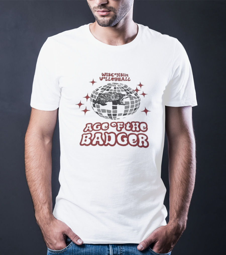 Wisconsin Volleyball Age Of The Badger T-Shirt