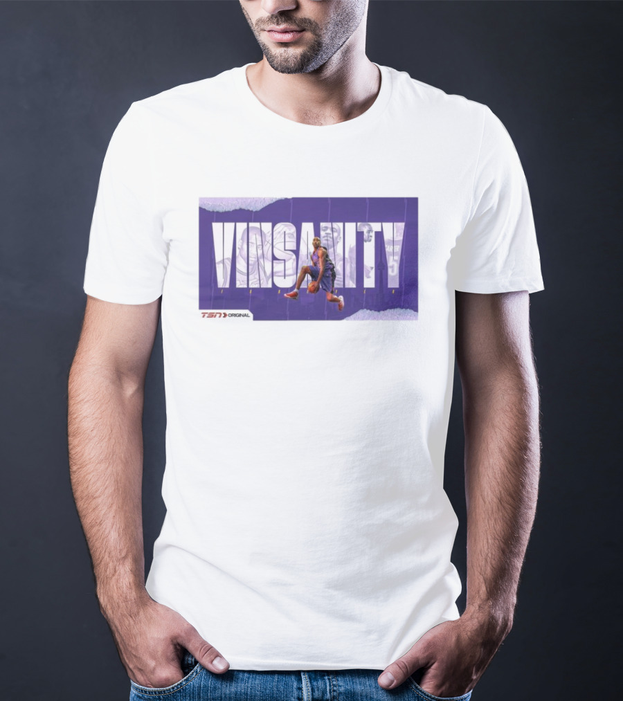 Vincent Lamar Carter Vinsanity TSN Original Raptors Legend T-Shirt