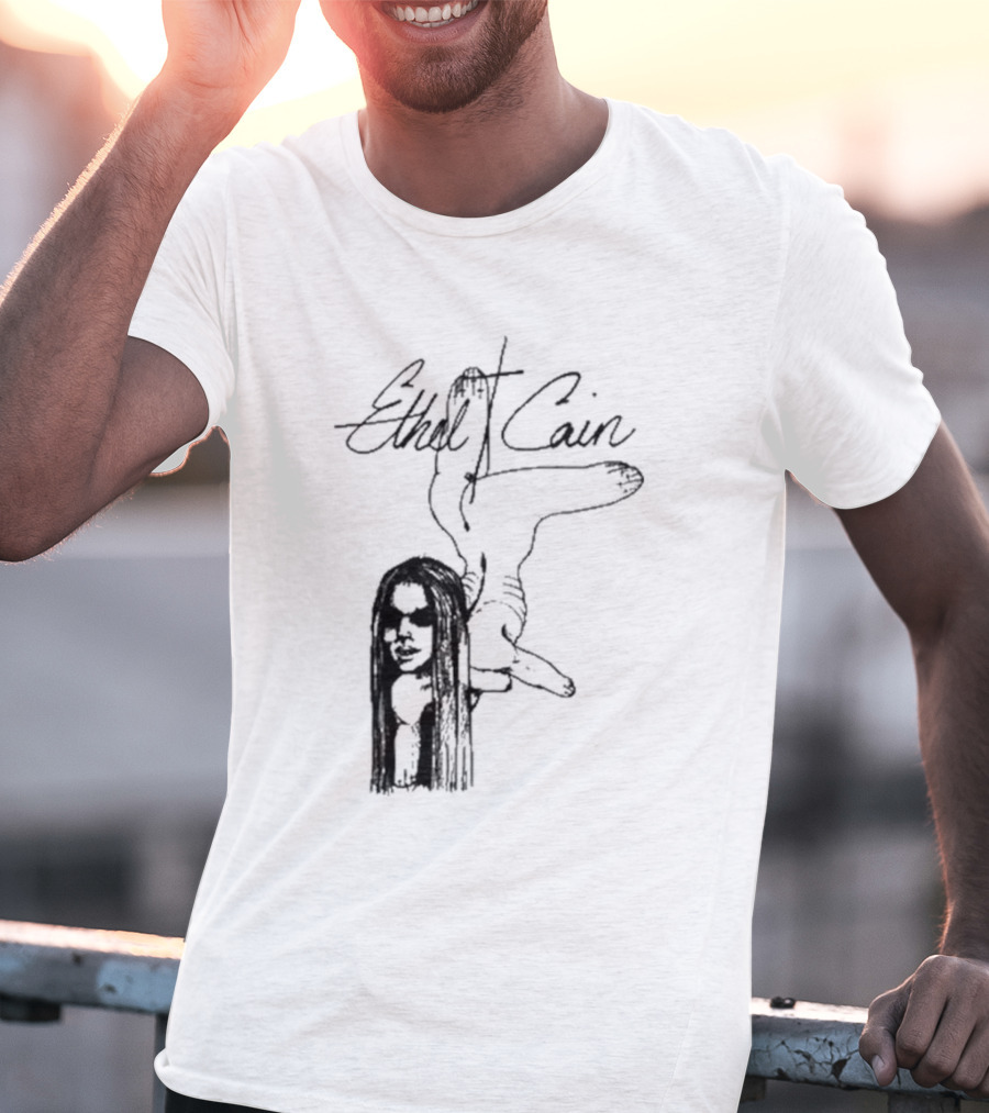 Ethel Cain Inbred Reissue Art Sketch T-Shirt