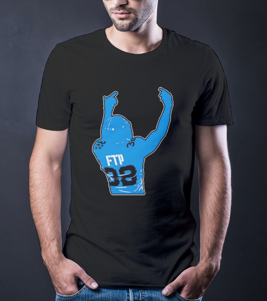 FTP 32 Brian Branch Detroit Lions NFL Sports T-Shirt