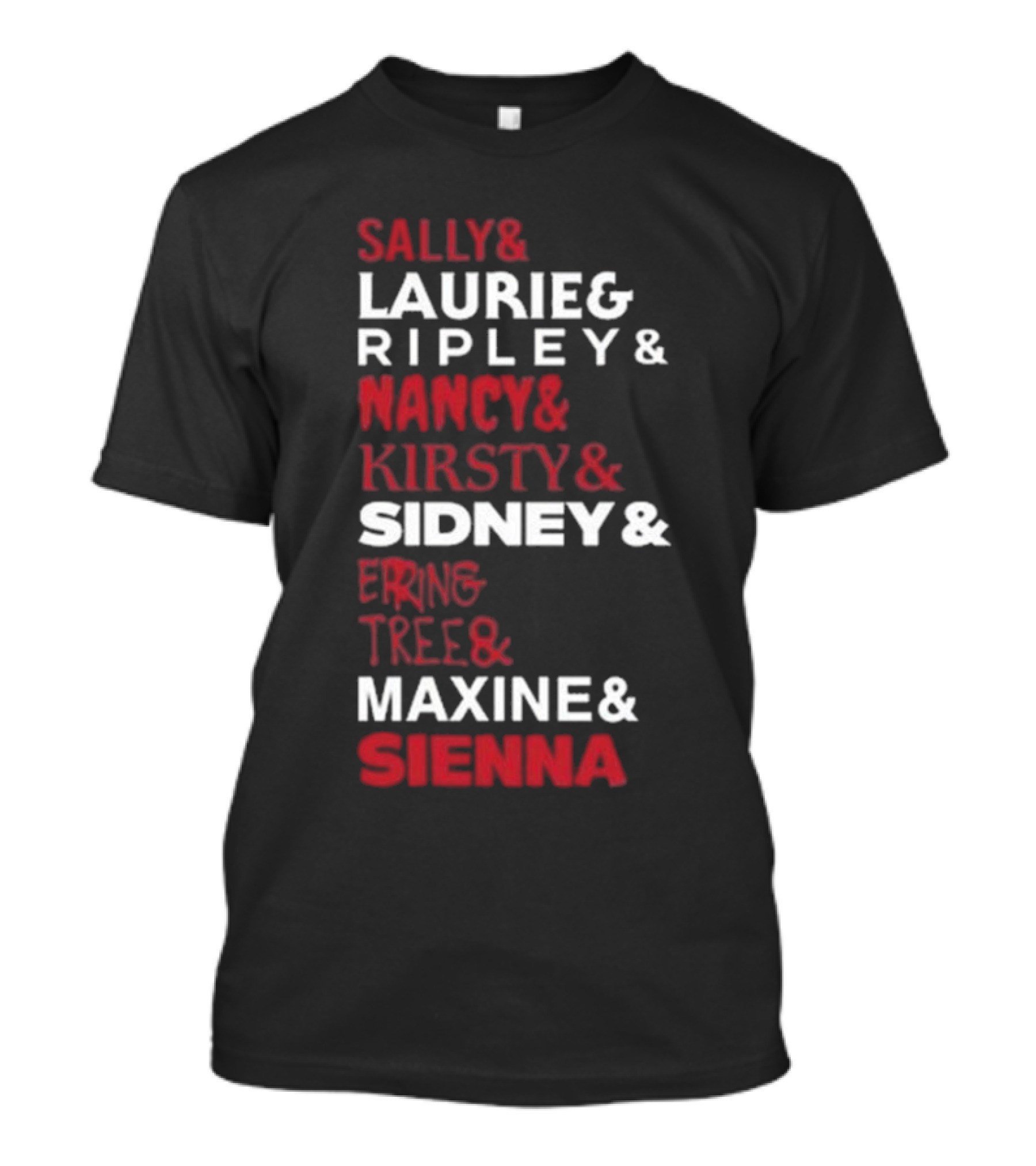Sally Laurie Ripley Nancy Kirsty Sidney Erin Tree Maxine Sienna T-Shirt