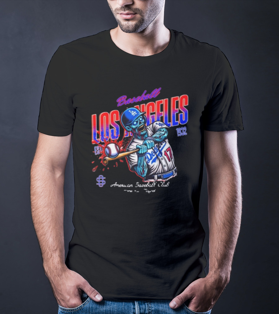 Baseball Los Angeles Dodgers Est 1932 American Baseball Club T-Shirt