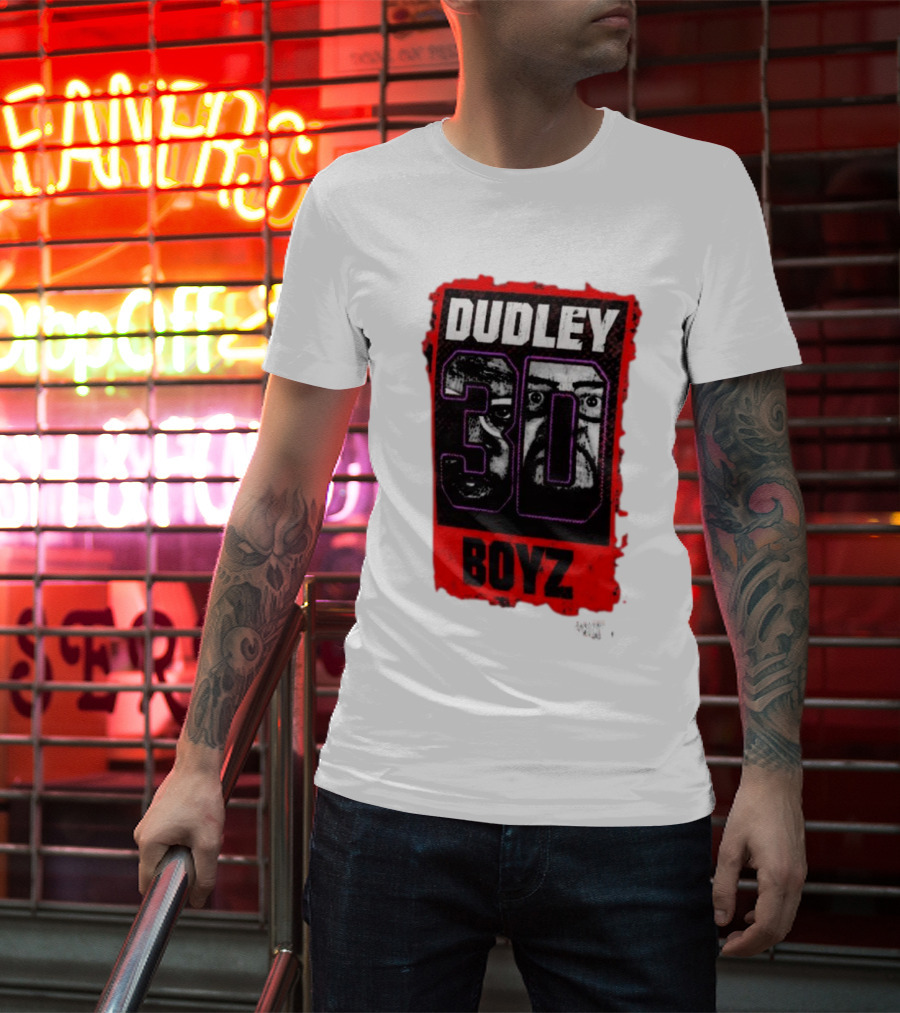 Dudley Boyz 3D NXT 2300 Get The Tables November 6 T-Shirt