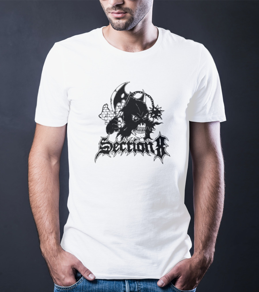 Section8la Store Executor Gothic Warrior T-Shirt