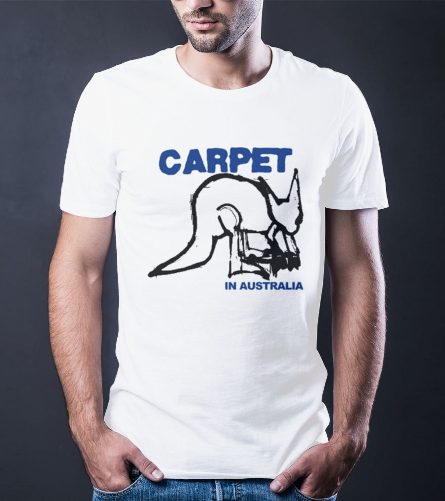 CARPET Kangaroo Sketch In Australia T-Shirt