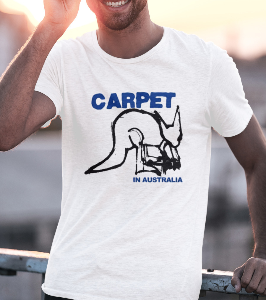 CARPET Kangaroo Sketch In Australia T-Shirt