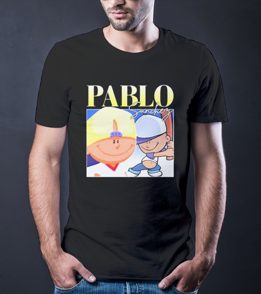 Pablo Sanchez Energy Cartoon Characters Image T-Shirt