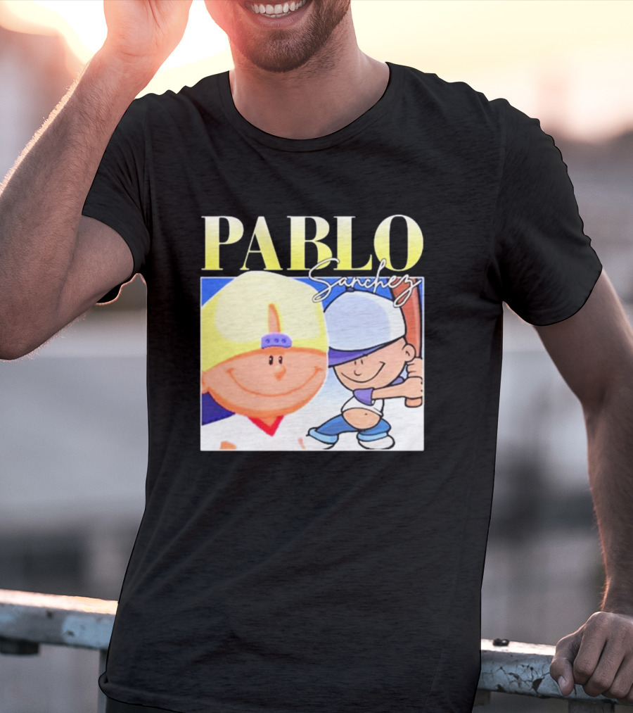Pablo Sanchez Energy Cartoon Characters Image T-Shirt