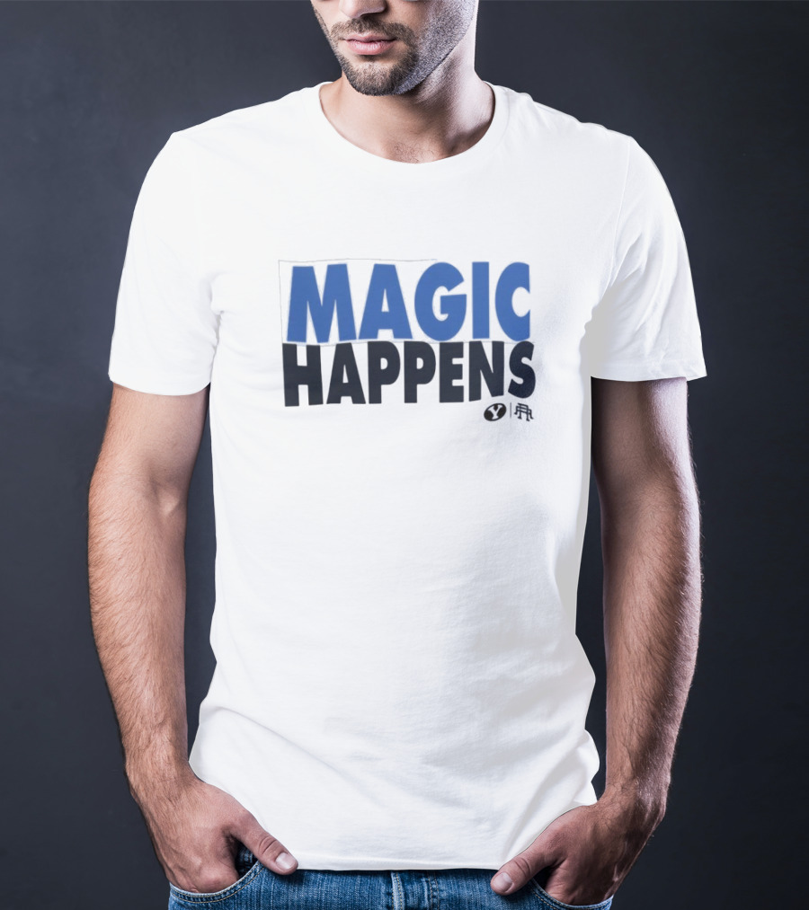 MAGIC HAPPENS BYU Cougars T-Shirt