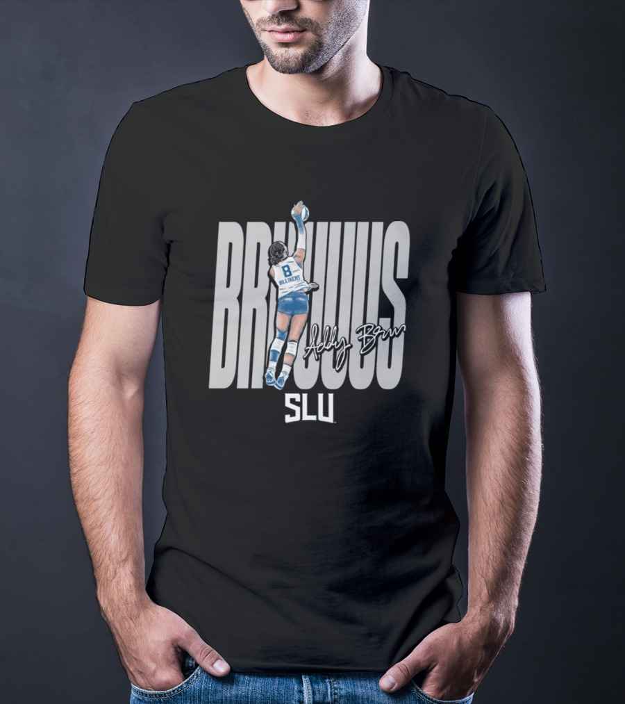 Addy Brus Saint Louis Billikens SLU Royal Bruuuus Signature T-Shirt