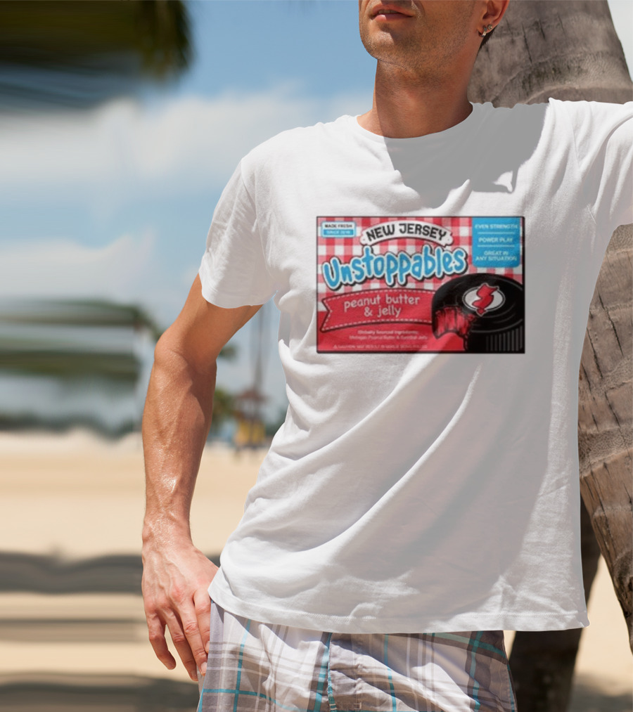 New Jersey Unstoppables Peanut Butter And Jelly Even Strength Power Play T-Shirt